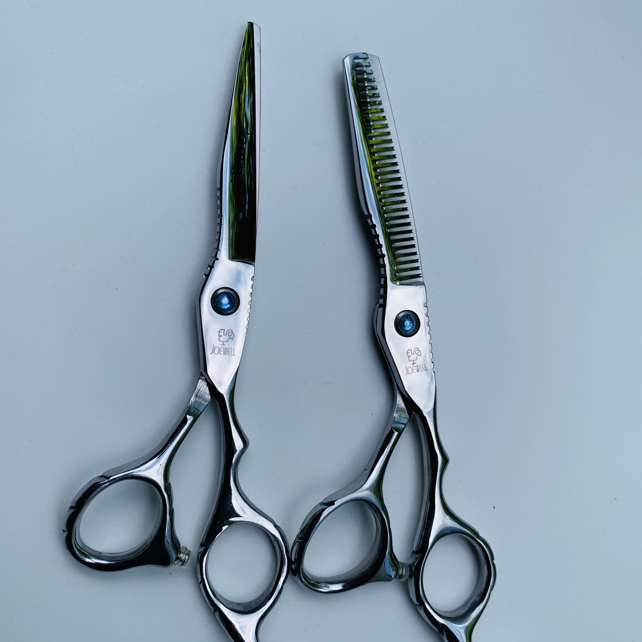 bộ kéo cắt, kéo tỉa tóc JASON 6.0-cắt tóc-tỉa tóc-dụng cụ làm tóc ptc