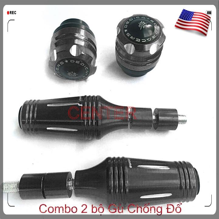 Combo 2 bộ gù chống đổ trước có chụp và gù sau mập MẬP K19