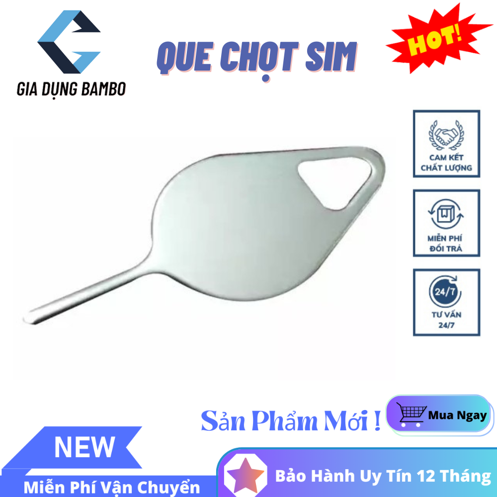 Que chọc sim hình giọt nước chất liệu inox cao cấp . que chọc sim hình giọt nước chất liệu inox cao cấp .