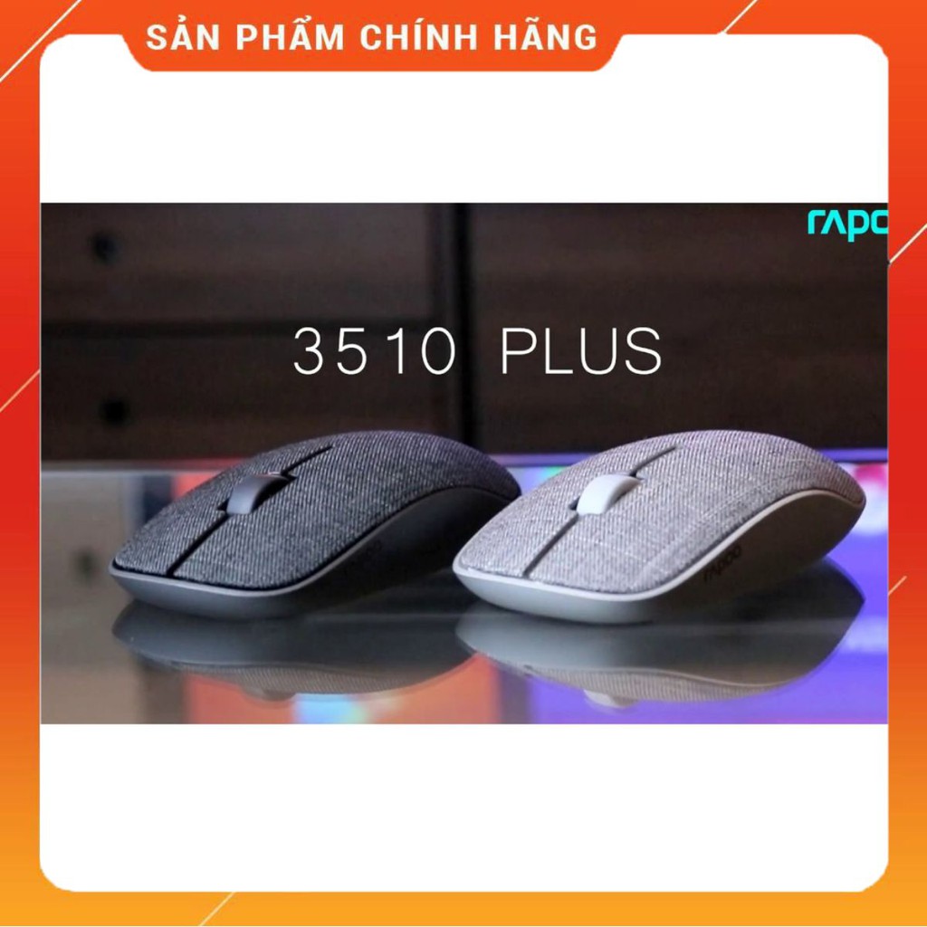 Chuột quang không dây rapoo 3510 plus - hàng phân phối