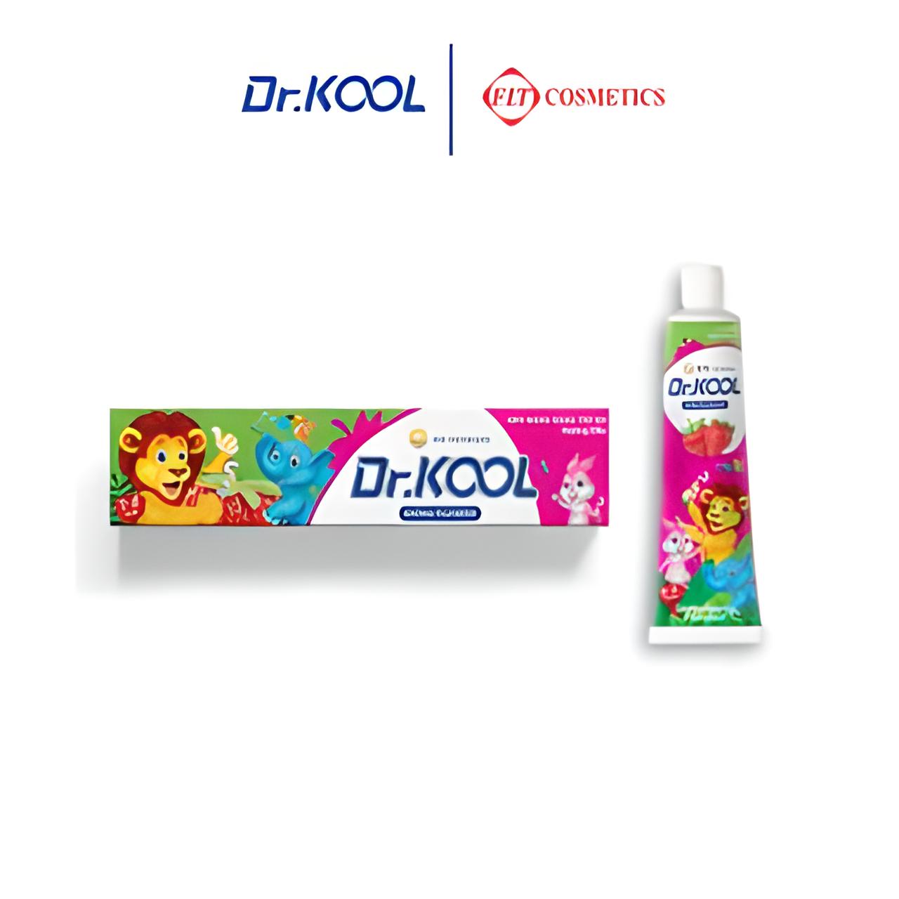 Combo 3 kem đánh răng trẻ em Dr.Kool Kids 75g x3