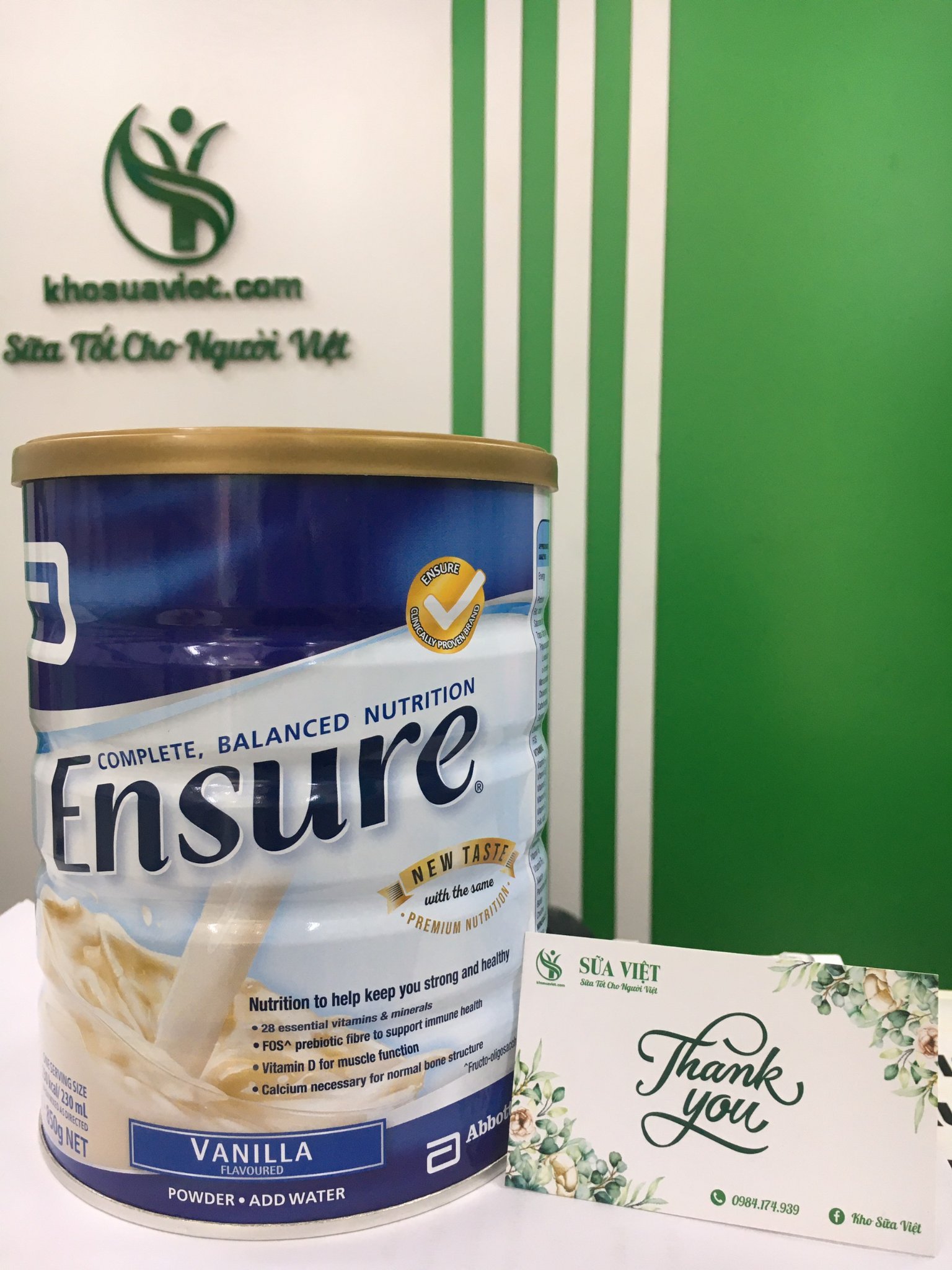 Ensure Úc phuc hồi sức khỏe cho người mớ ốm dậy