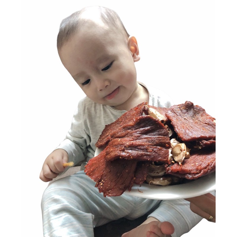 BÒ ƯỚT QUE CHÁY TỎI THƠM NGON 200gr