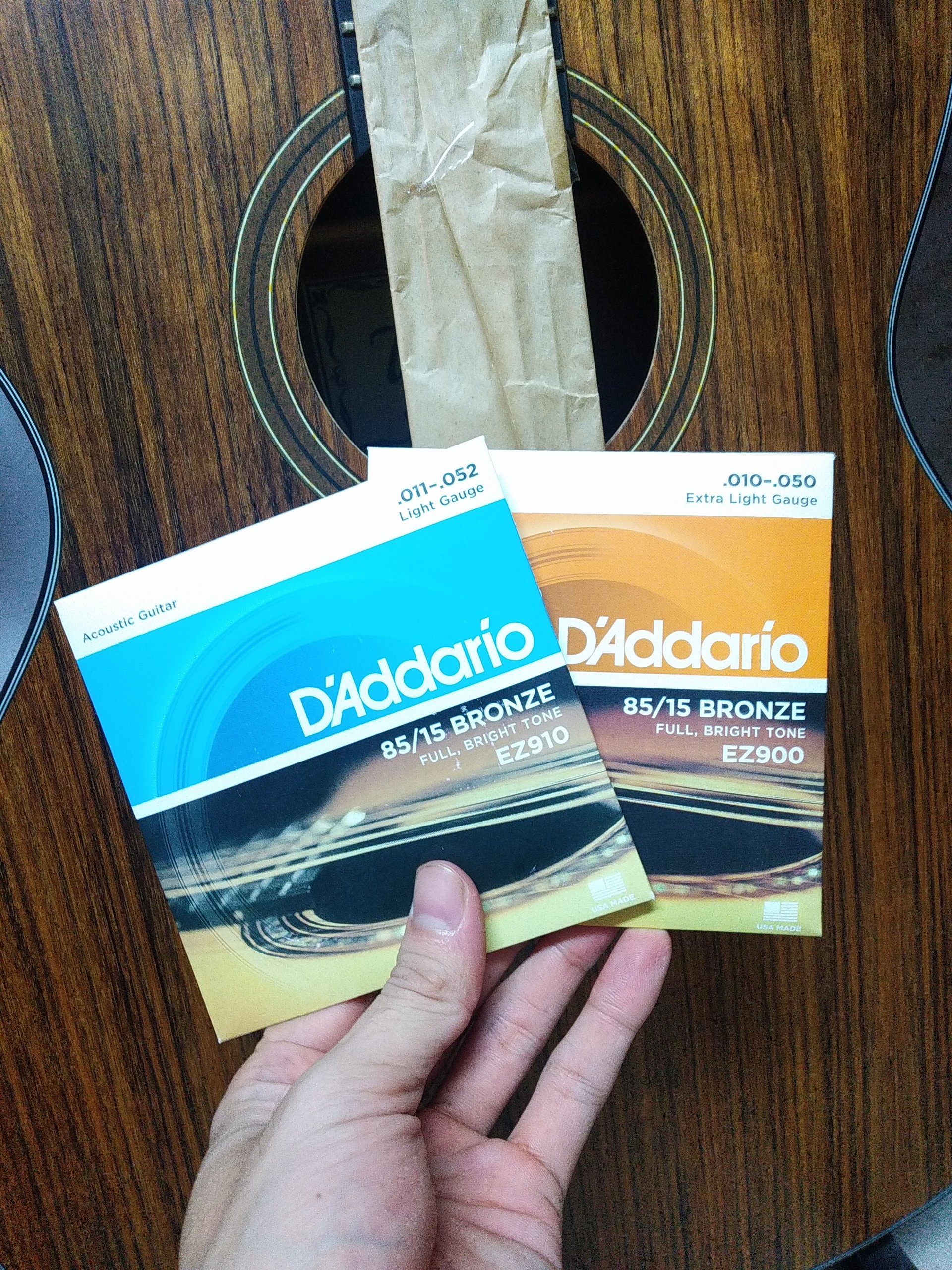 Dây Đàn Guitar Acoustic D'addario