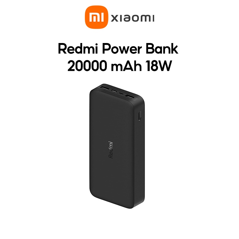 Pin sạc dự phòng xiaomi redmi 20.000mah - chính hãng dgw - bh 6 tháng