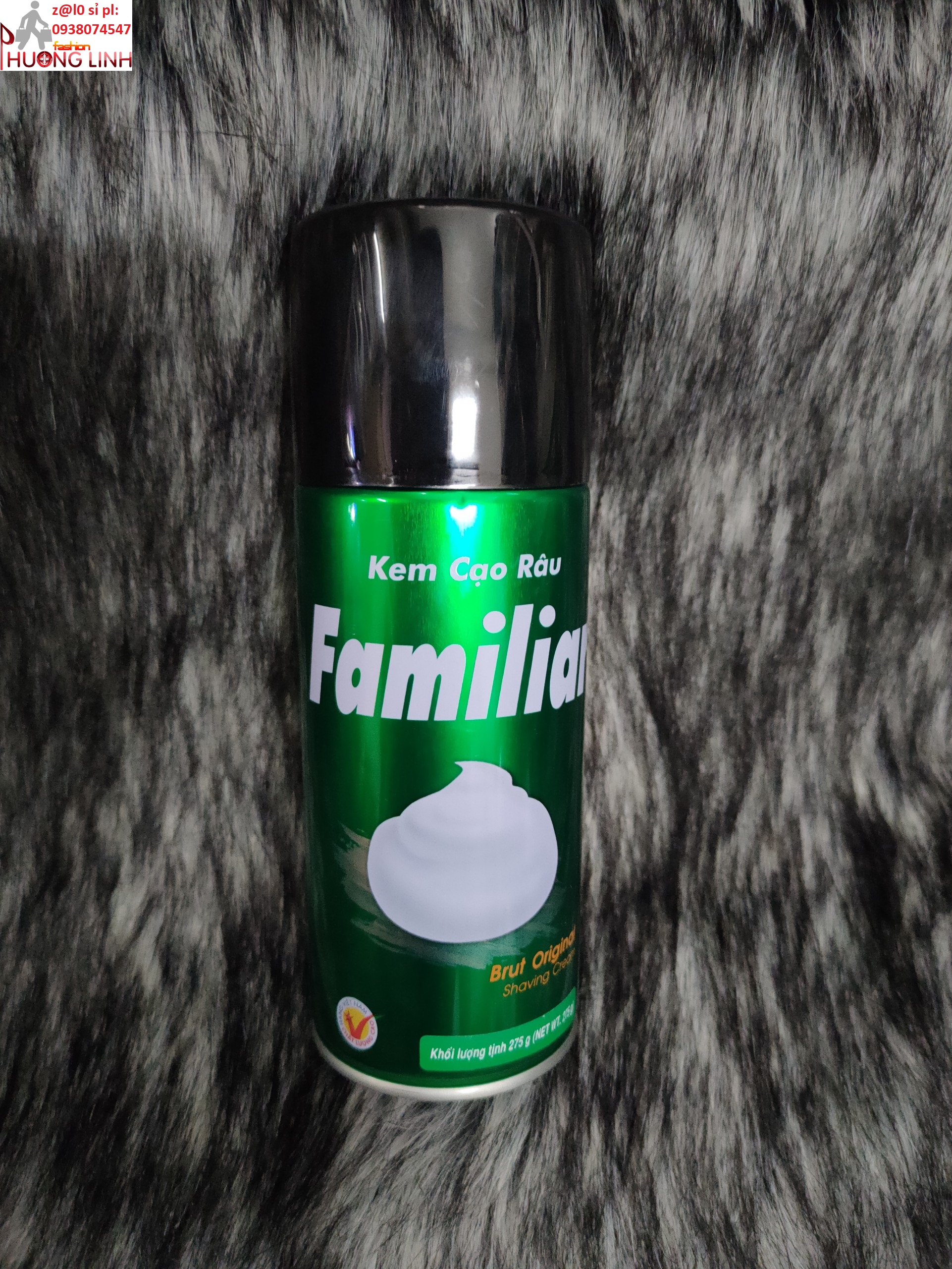 275gram bọt cạo râu familiar màu xanh lá