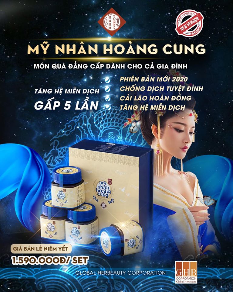 Mỹ nhân Hoàng cung Thực phẩm bảo vệ sức khỏe
