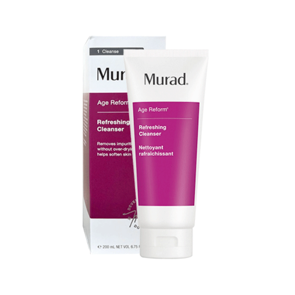 SỮA RỬA MẶT TẨY TRANG GIÚP LÀM SẠCH, TƯƠI TỈNH DA - MURAD REFRESHING CLEANSER - MỸ - 200ml