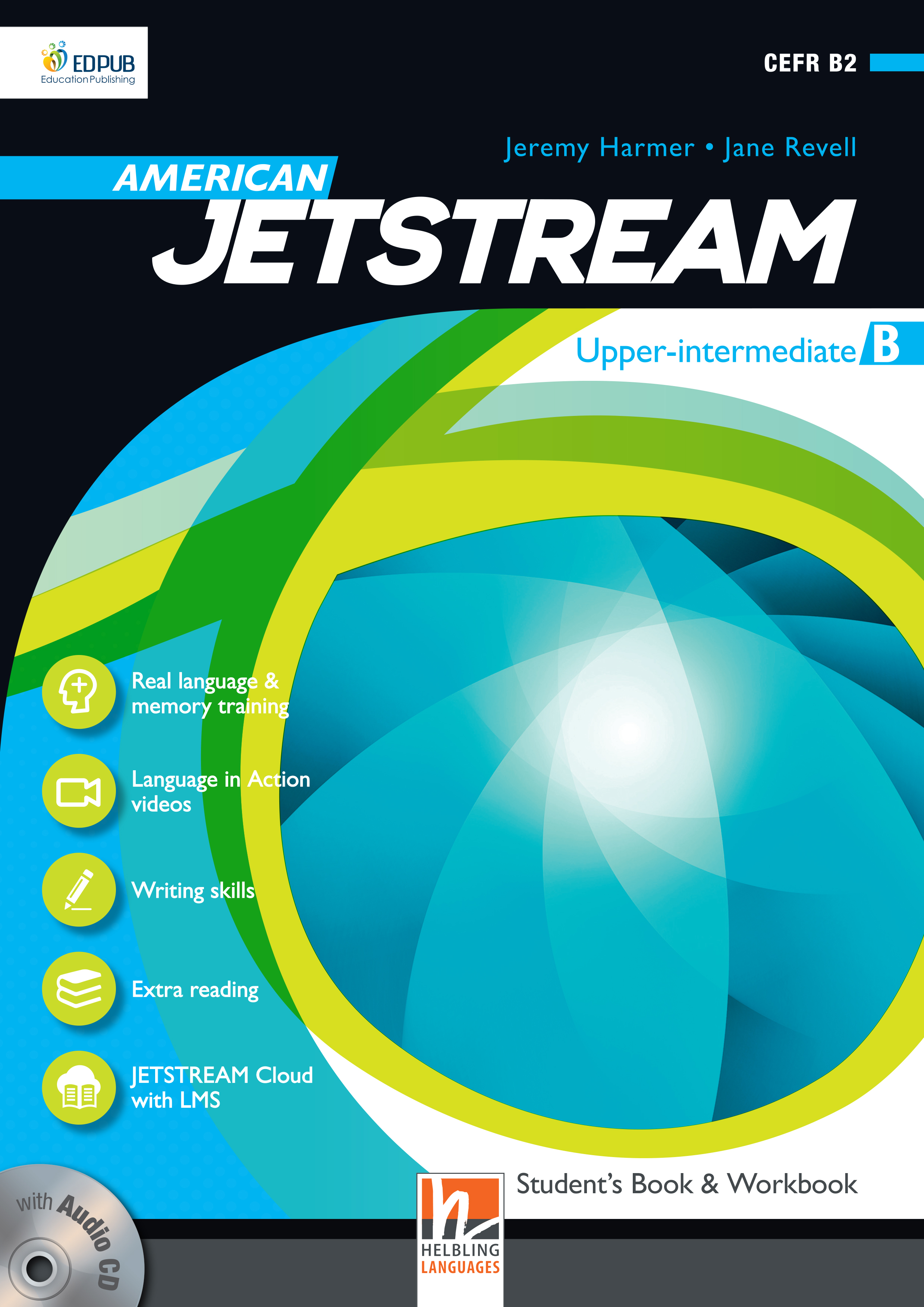 Sách - dtpbooks - American Jetstream Upper-Intermediate B Student's book & Workbook