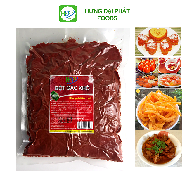 200g bột gấc tgfoods, nấu xôi, làm bánh nguyên chất 100%