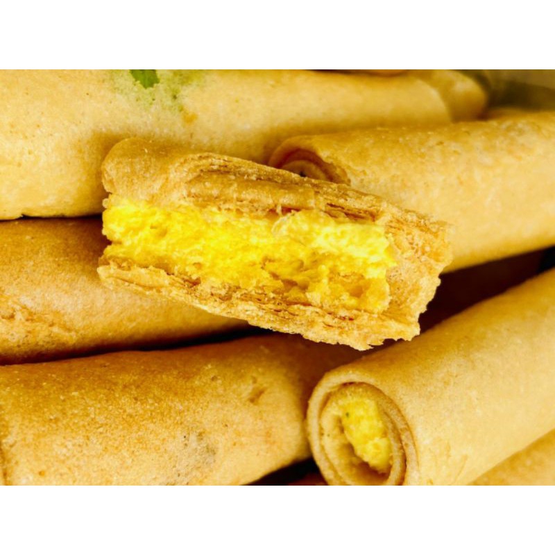 Bánh Ống Ngò Bơ Sầu Riêng - TÚI ZIP 250GRAM