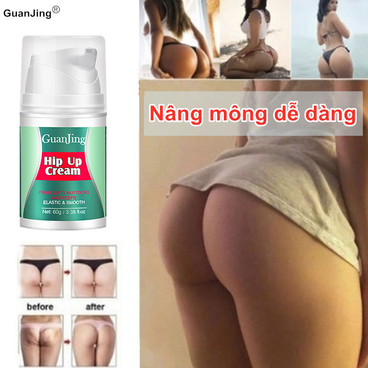 Kem nở mông 60g, kem nâng mông nữ, kem nở mông, cải thiện tình trạng chảy xệ mông, cải thiện mông lép, tạo mông hoàn hảo, chăm sóc cơ thể