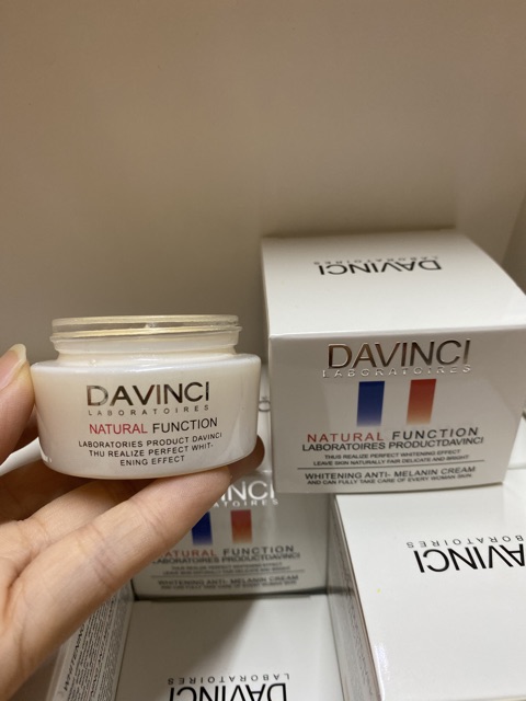 Kem hỗ trợ trắng da mờ nám davinci