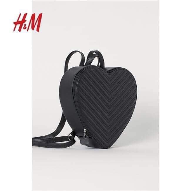 Ba Lô Nữ Trái Tim Vân Sóng Da Đẹp