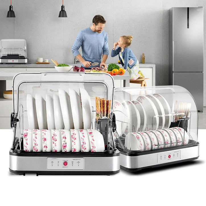 Máy sấy và diệt khuẩn bát đĩa hanze bjg-32 cho gia đình 2-8 người - bảo hành 1 năm về điện
