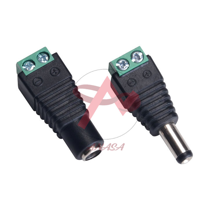 Jack nối nguồn dc5.5x2.1mm các loại