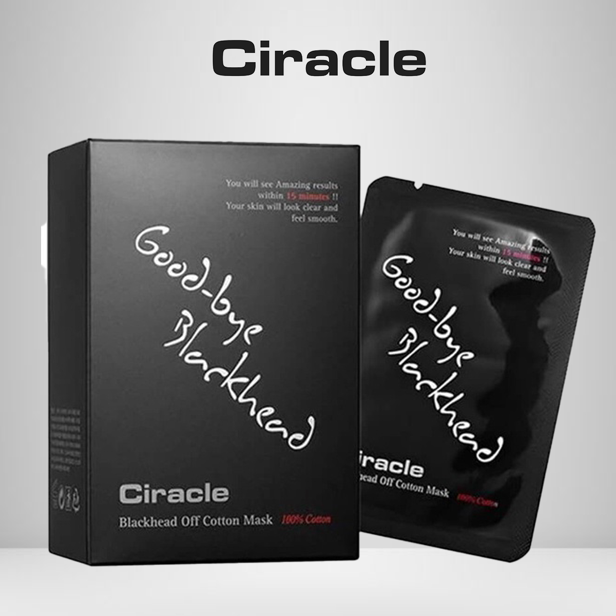 Miếng dán mụn đầu đen ciracle goodbye blackhead 5ml npp tido88