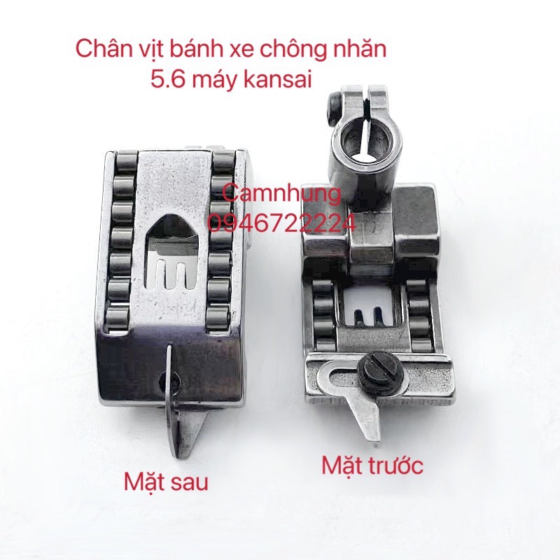 Chân vịt bánh xe chống nhăn 5.6 sử dụng cho máy kansai