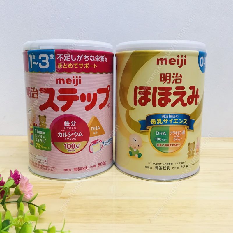 SỮA MEIJI LON 800g NHẬT BẢN