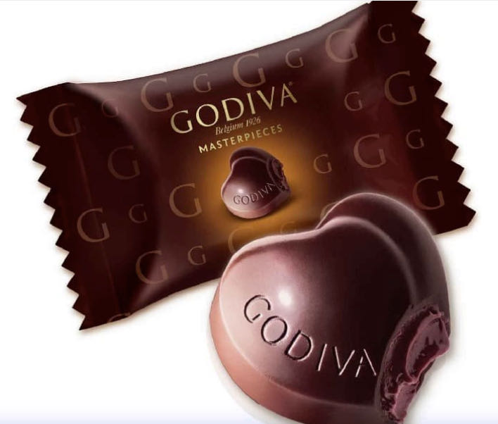 Socola Đắng Godiva Masterpieces Cao Cấp 10 Viên - Socola Mỹ