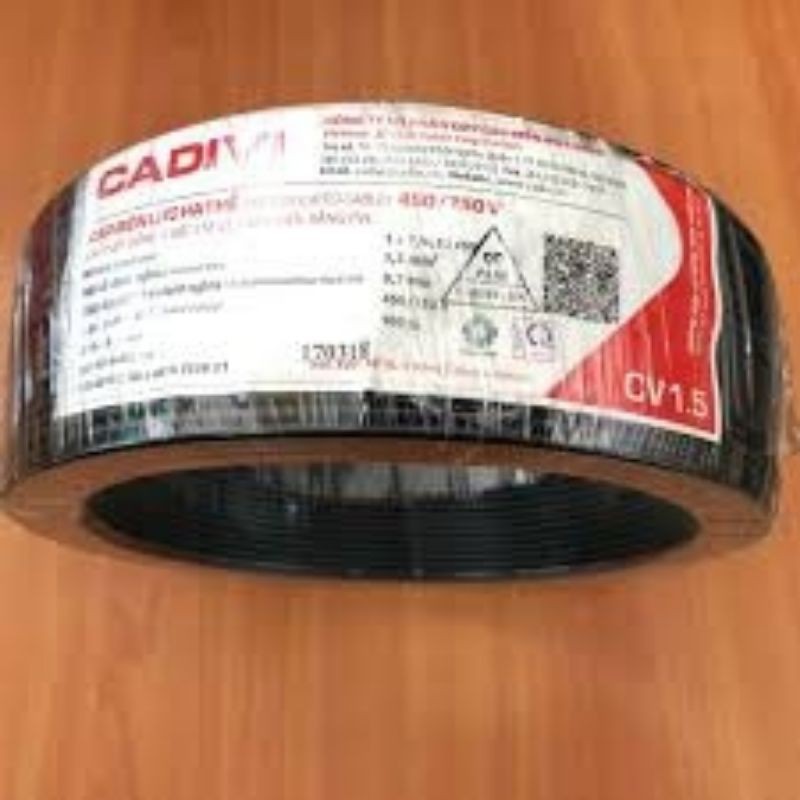 Dây điện đơn cadivi cv 1.5