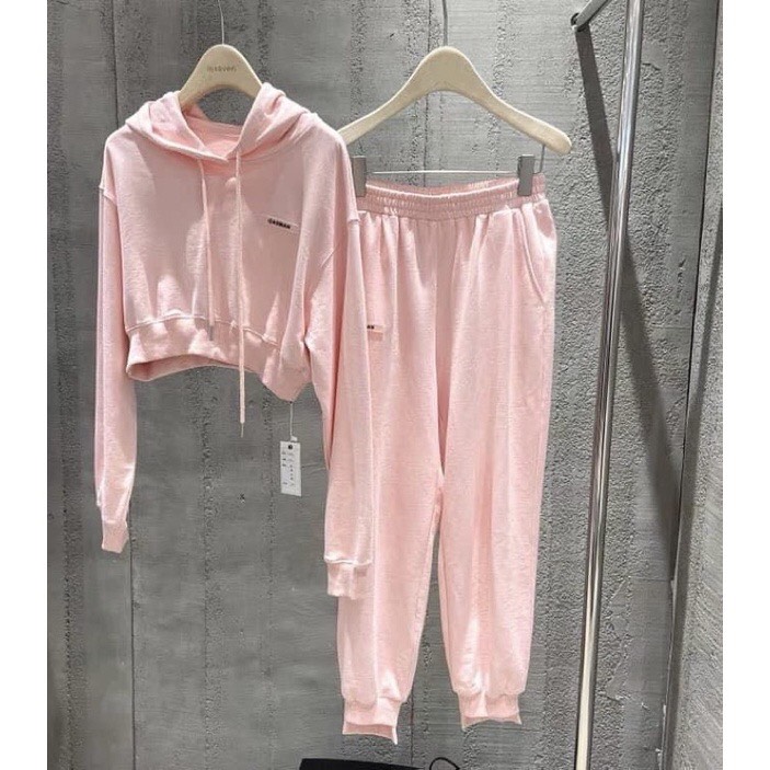 Bộ nỉ nữ , bộ thể thao nữ cao cấp ⚡️ free ship⚡️ bộ thu đông nữ