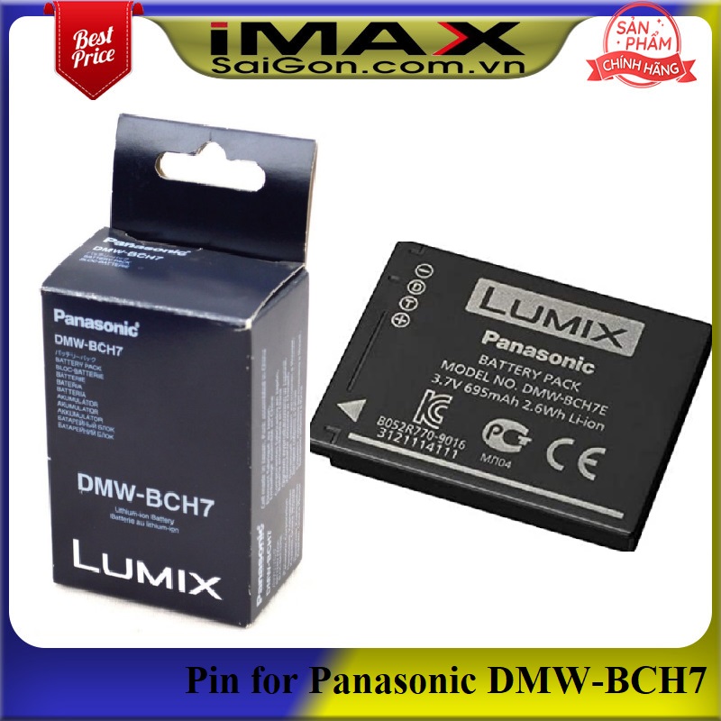 Pin thay thế pin máy ảnh cho dmw-bch7