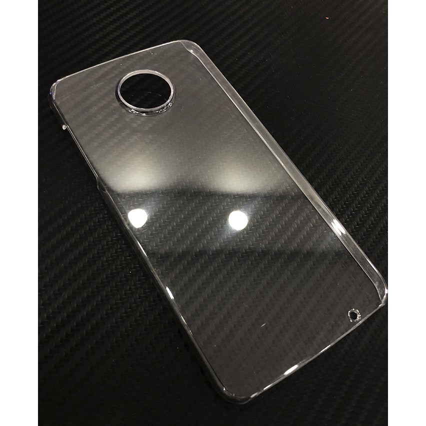 Ốp lưng Motorola Z2 Play cứng trong suốt không ngả màu