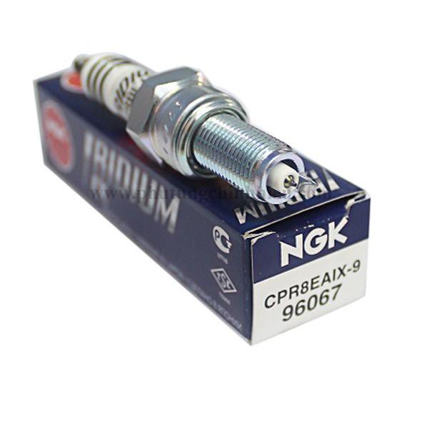 Bugi NGK Iridium CPR8EAIX-9 cho PCX 2018, Exciter, NVX, SHVN, AB, Future Fi chân dài...