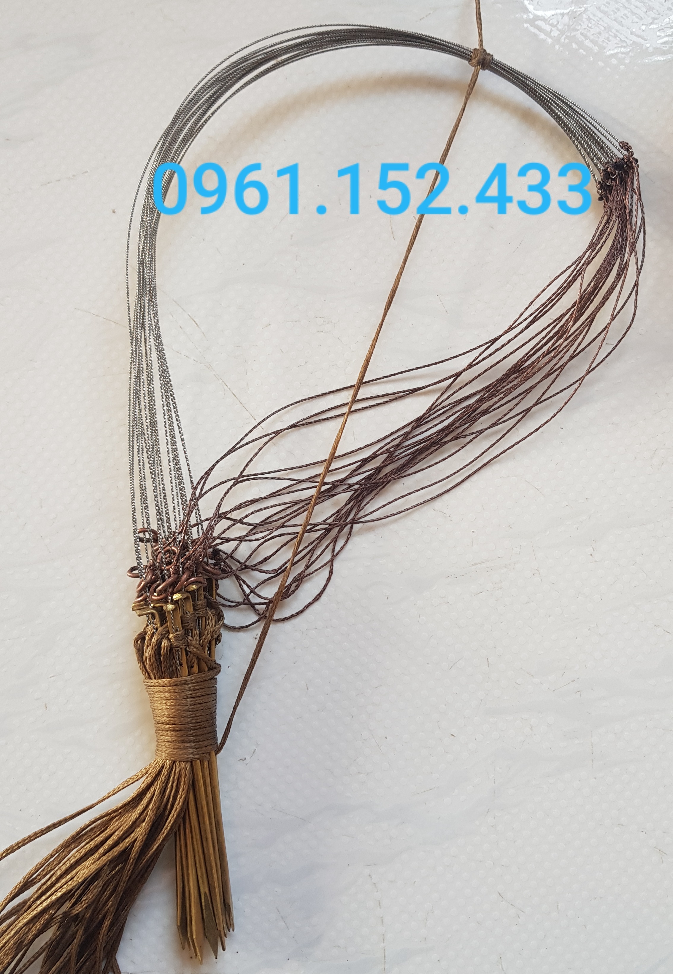 1 bộ giò đón 20 chân đồng bẫy gà rừng