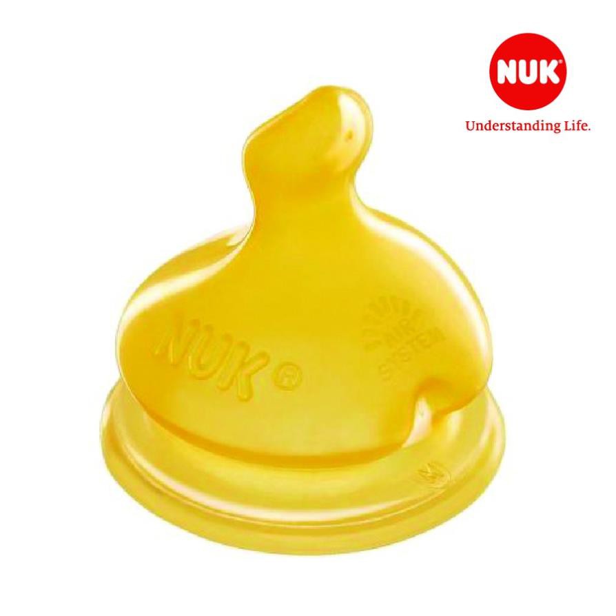 Bộ 2 núm ti nuk premium choice+ cao su