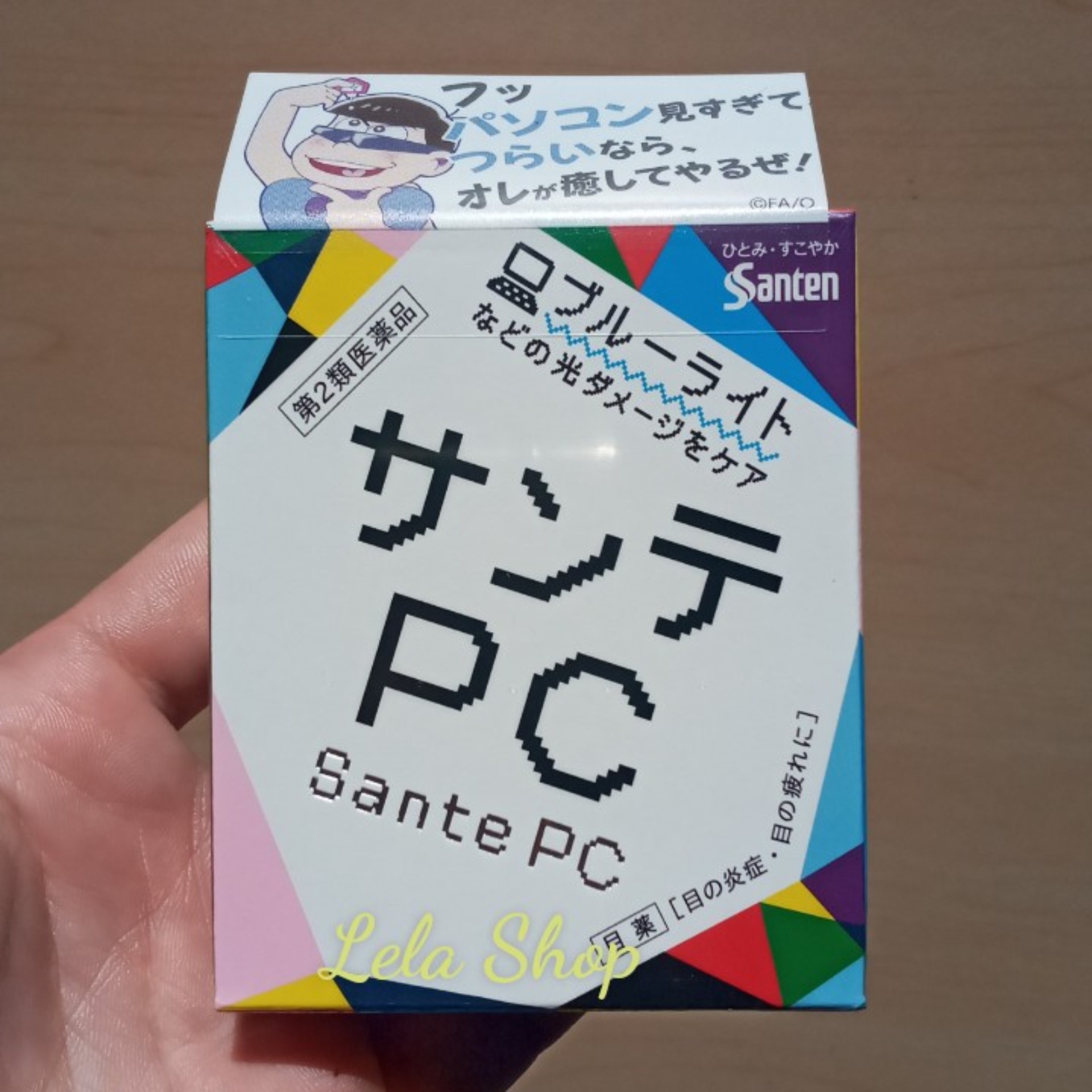 [HCM]Nước Nhỏ Mắt Santen PC Giảm Tia Bức Xạ Từ Máy Tính Điện Thoại