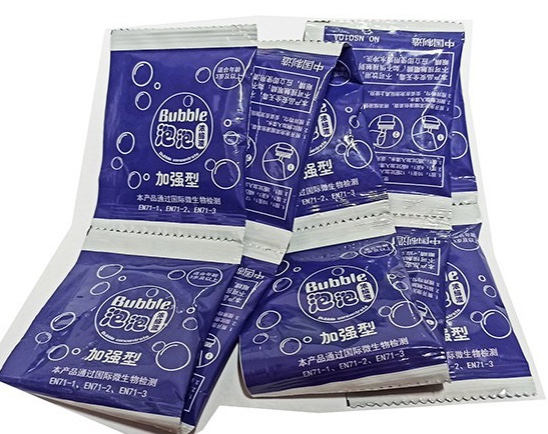 Combo 10 gói nước pha bong bóng xà phòng dành cho đồ chơi thổi bóng nhiều màu đẹp