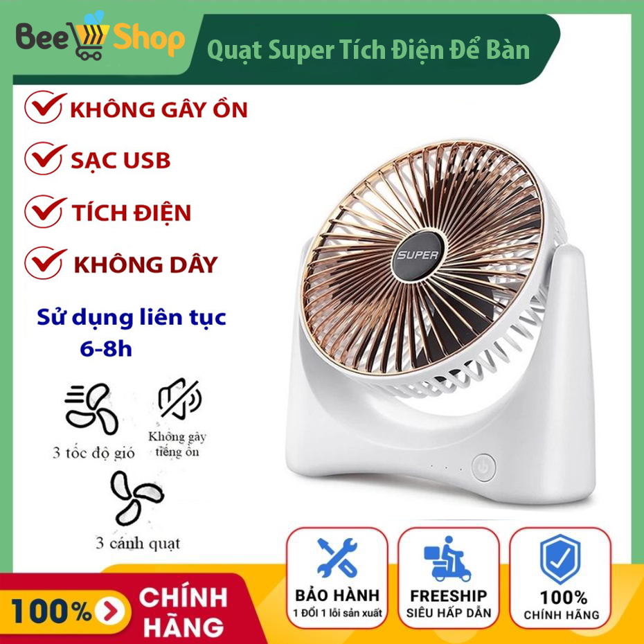 Quạt để bàn, quạt mini cầm tay sạc điện, quạt kẹp bàn xoay 360 độ, quạt kẹp xe đẩy, quạt kẹp có đèn led báo, quạt mini công suất lớn, thích hợp cho dân văn phòng, học sinh, sinh viên,