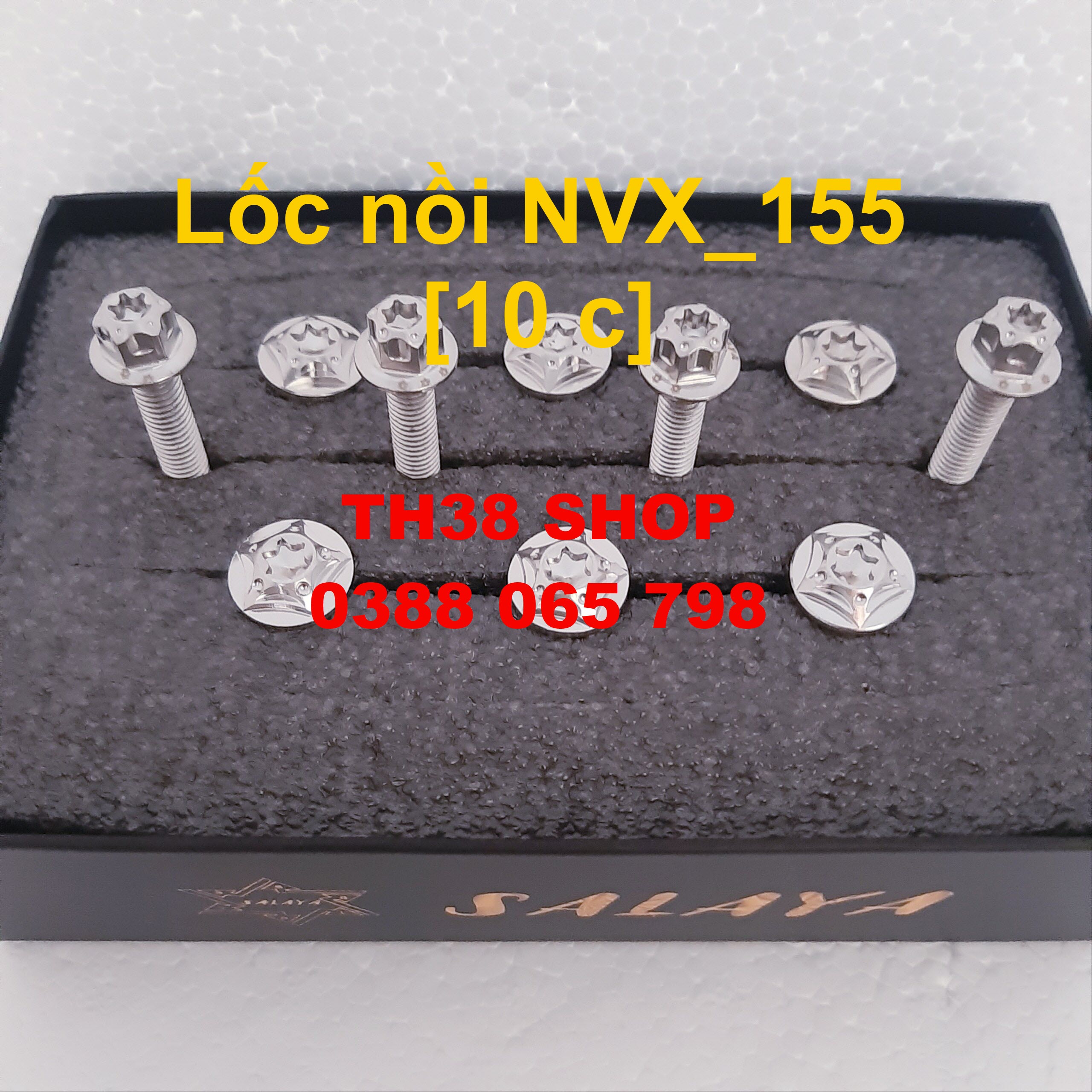 ốc lốc nồi salaya nvx 155 [bộ 10 con]