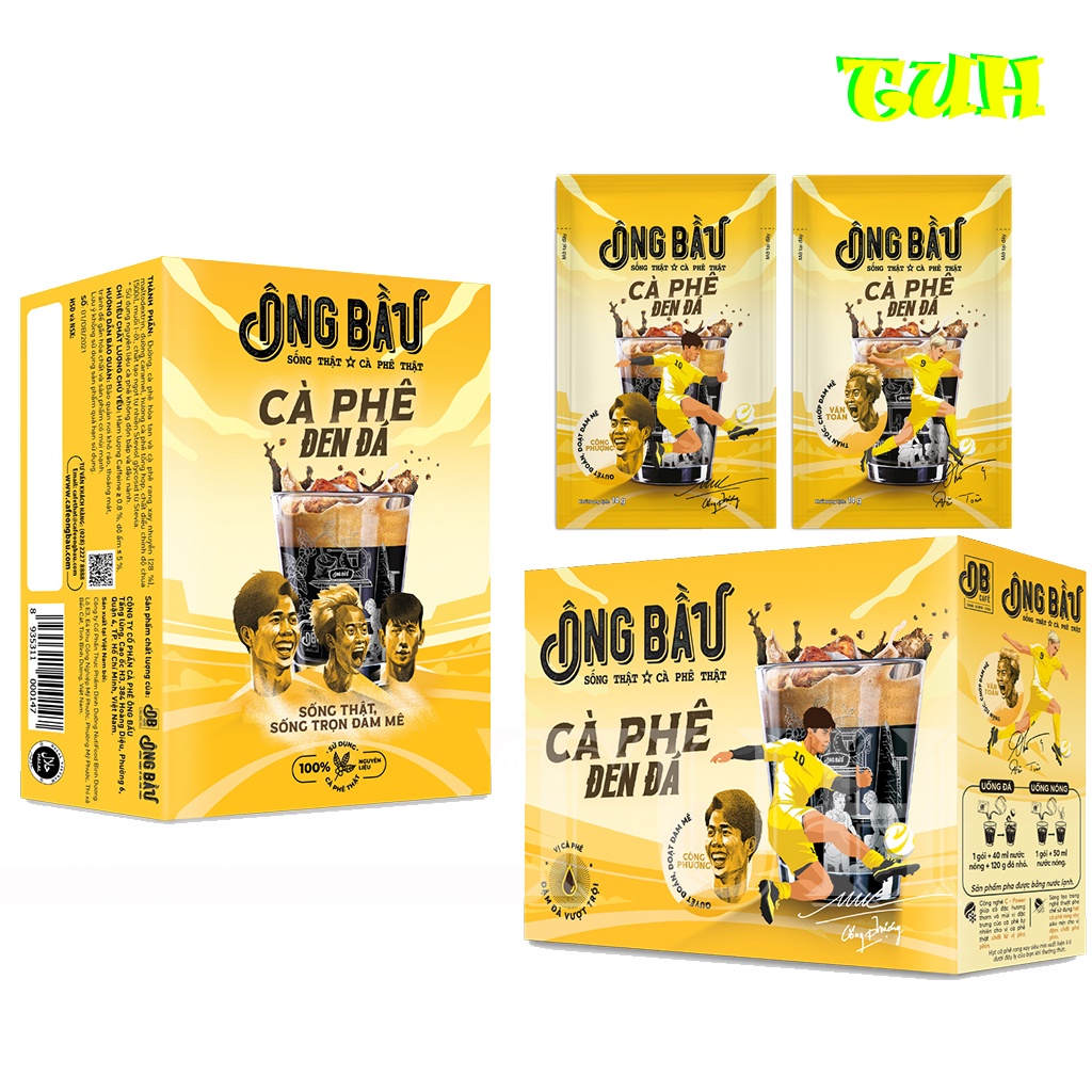 Cà phê đen đá ông bầu, cà phê ob, ob cafe-tuh store