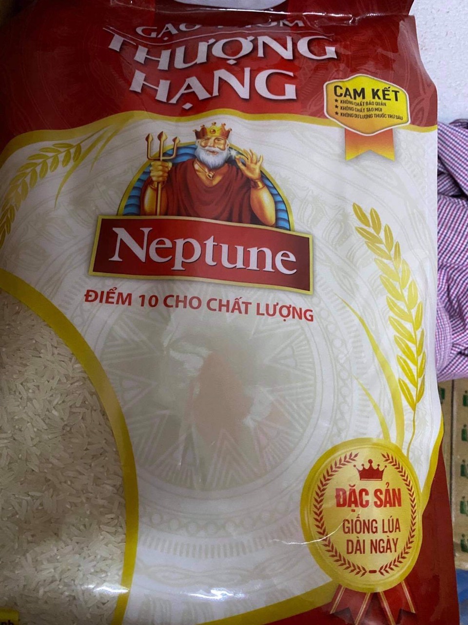 Gạo thơm thượng hạng Neptune 5kg - Gạo thơm thượng hạng Neptune