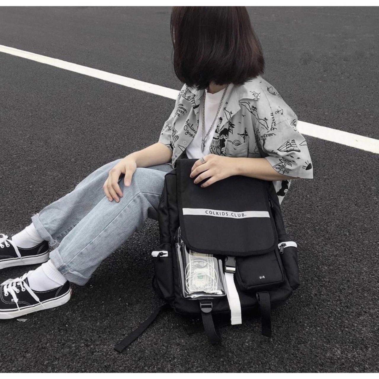 [ MẪU ĐẸP ]  Balo Colkids Club phản quang nam nữ hot trend kèm ảnh thật - ( hàng hót ) , balo đi học vừa đi làm đựng được laptop 15.6 in