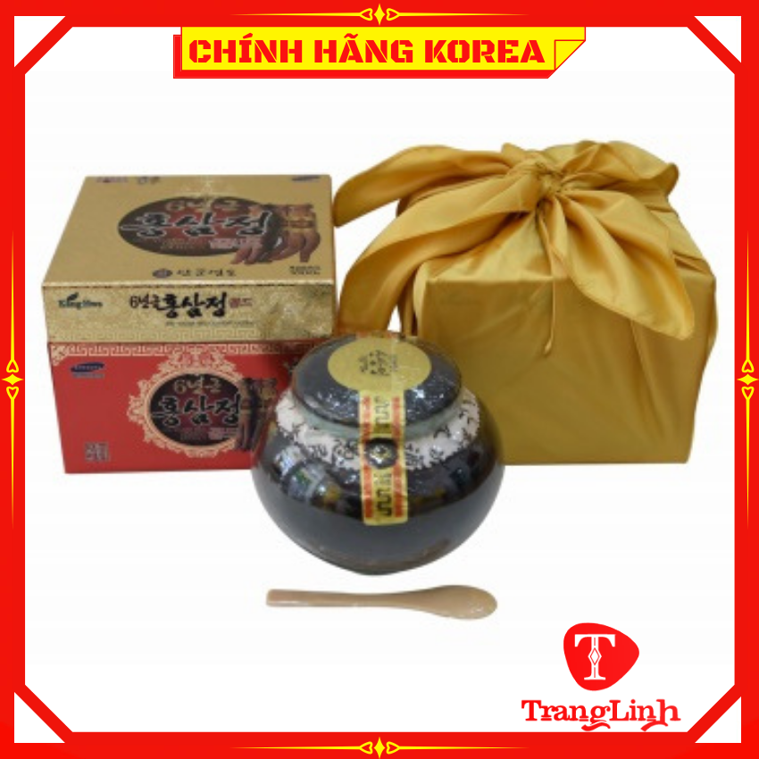 Kanghwa 6-Year-Old Korean Red Ginseng Extract, 1kg Jar - Vitamin Supplement, Increases Physical Strength, Prevents Cancer - Tranglinh