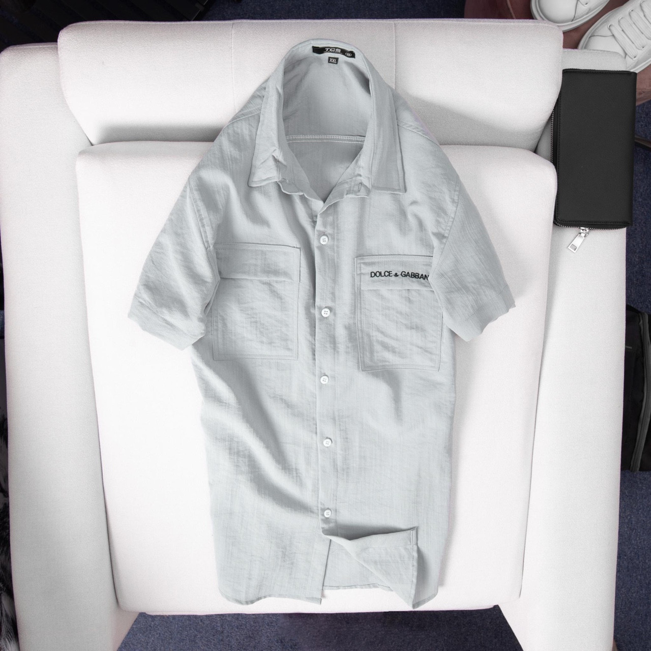 [HCM]Áo Sơ Mi Nam Kiểu Dáng Hàn Quốc Chất Đũi Sáng Tôn Dáng Phái Mạnh Sang Chảnh Đầy Cá Tính.XTM