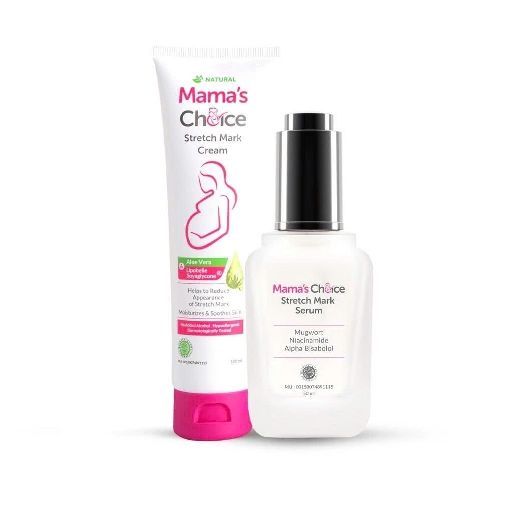 【Mom's Month】 Gentle and Safe Stretch Mark Cream & Serum for Pregnant Mothers | Mama's Choice