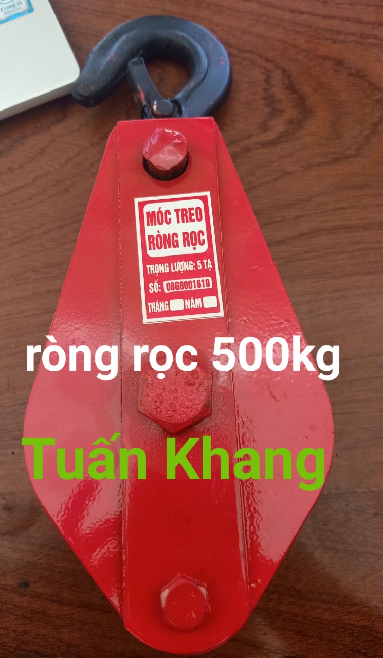 Ròng rọc treo 500kg ( ròng rọc kéo tay)