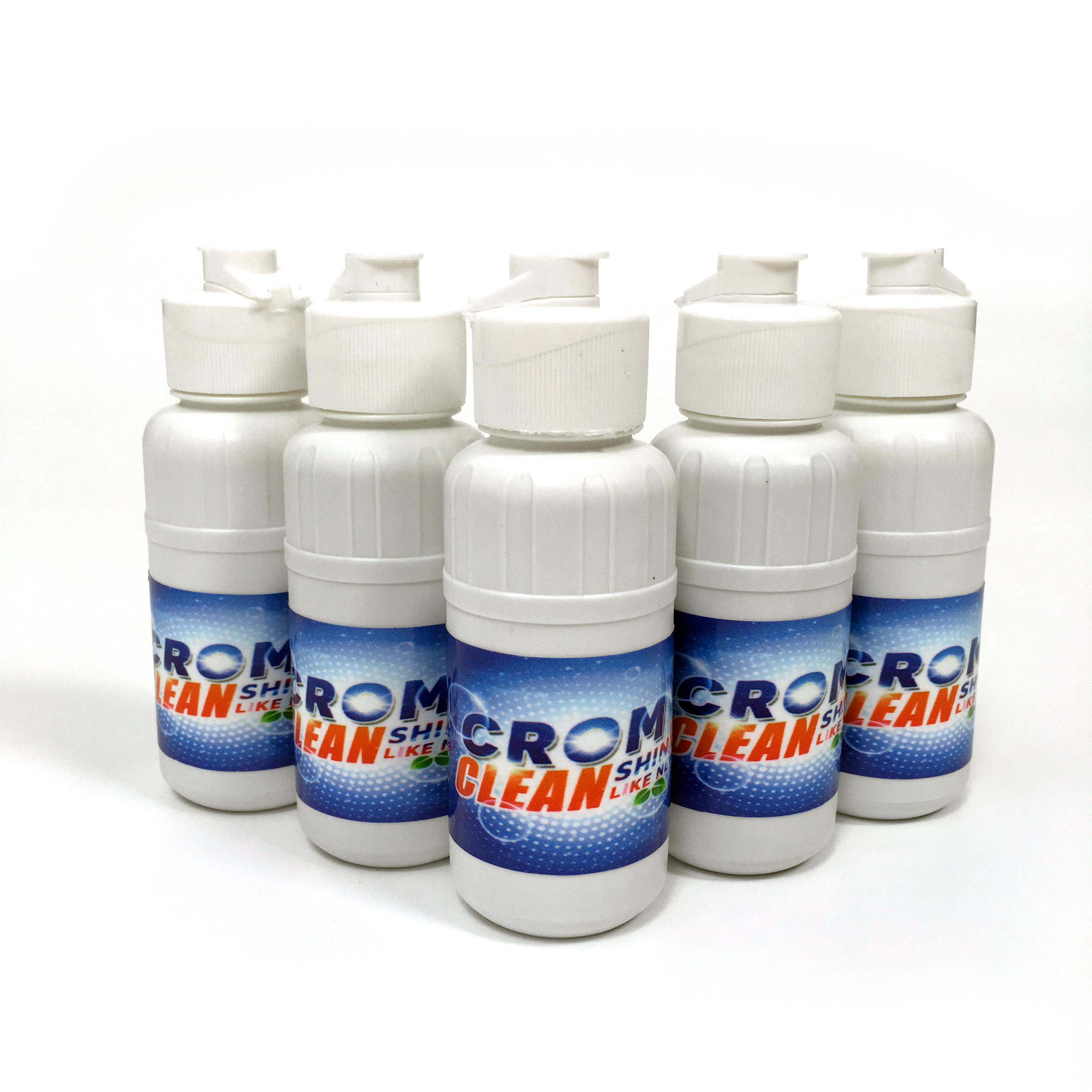 05 lọ dung dịch tẩy ố crom chuyên dụng-crom clean lọ 100ml