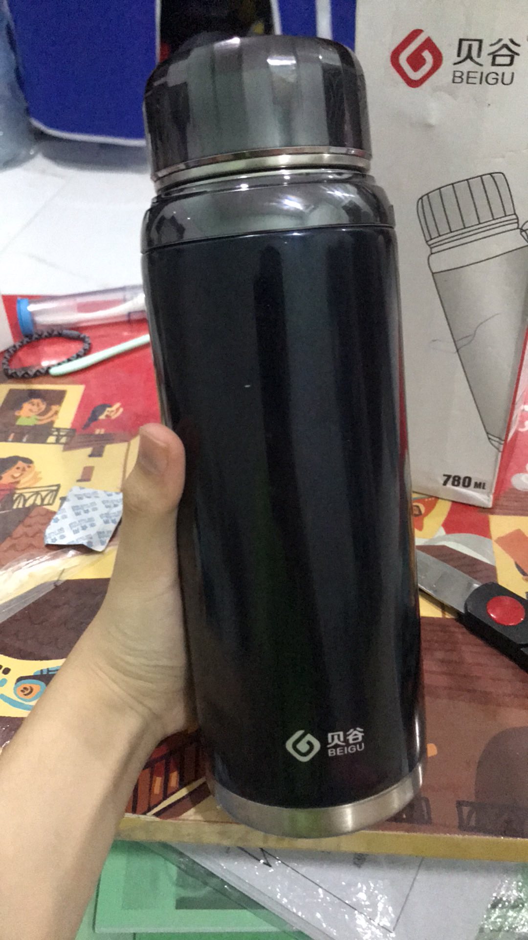 Bình Giữ Nhiệt Kim Cương INOX 304 Dung Tích 780ml Tiện Lợi