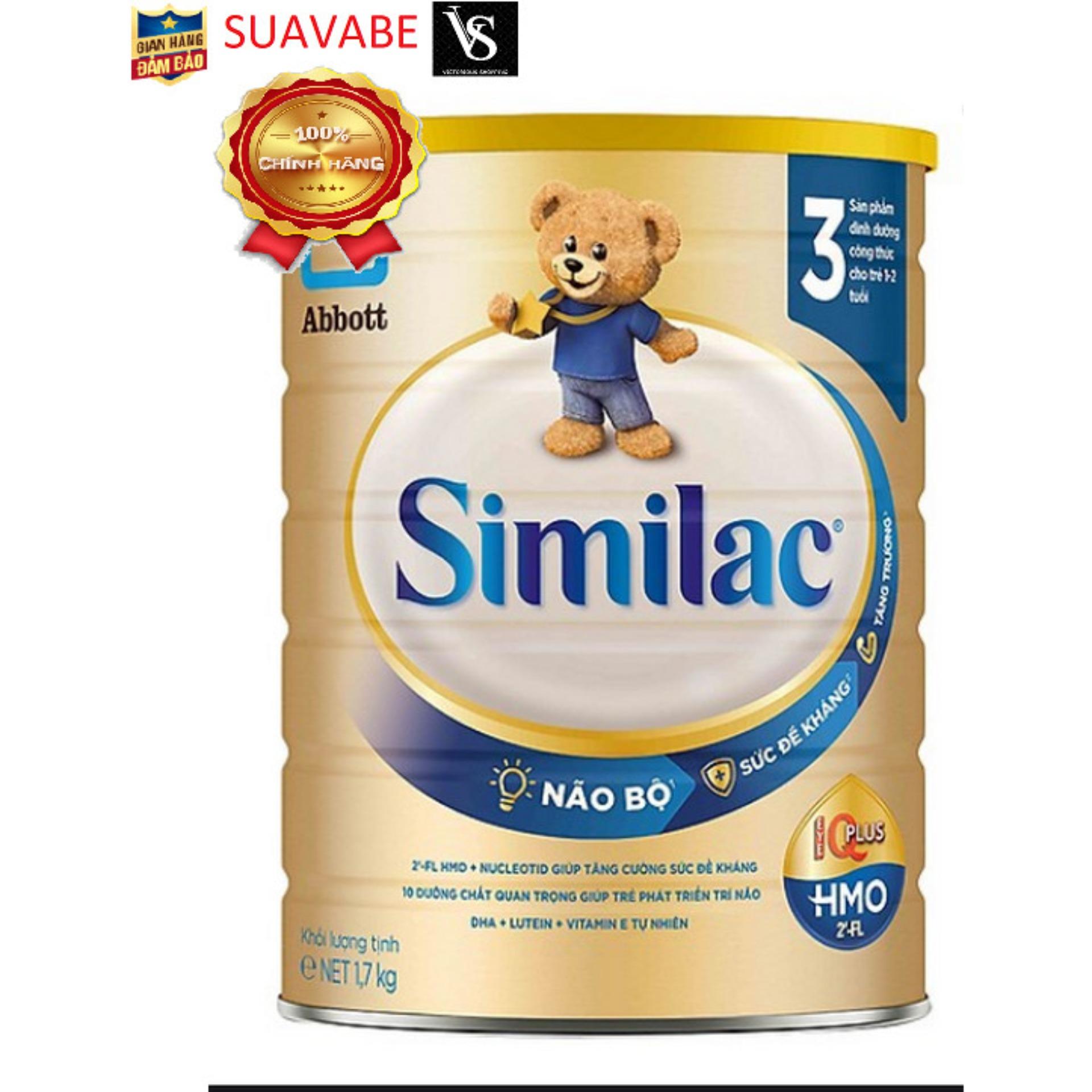 Sữa bột Abbott Similac 3 HMO 1.7kg date mới