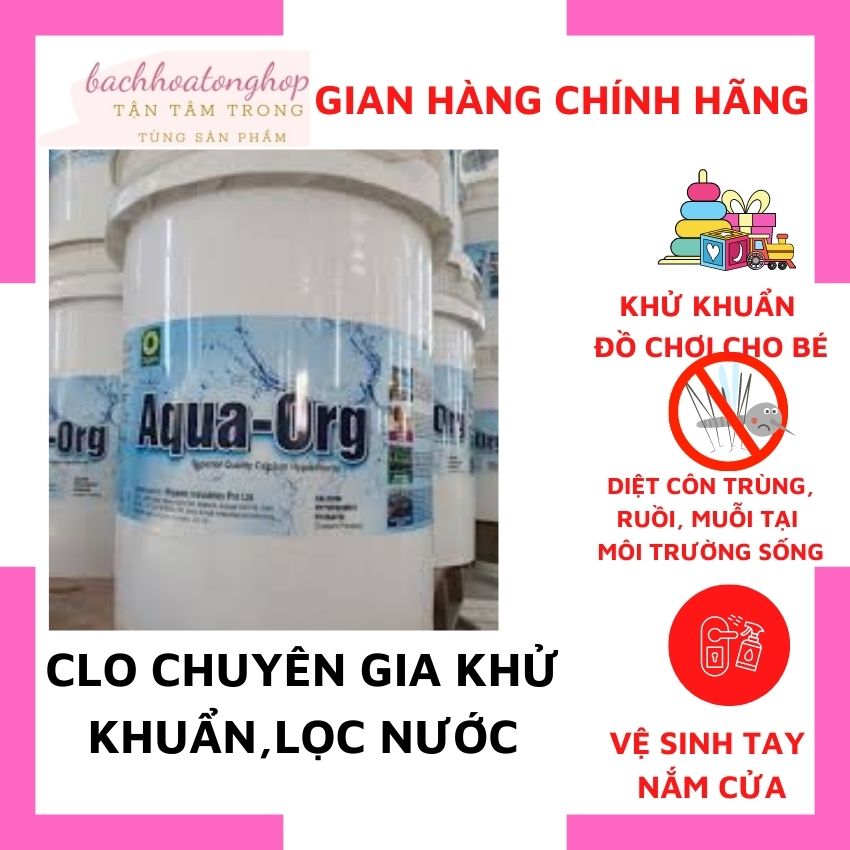 Chất khử trùng diệt khuẩn Clo 1kg-chung tay dập dịch, diệt trùng, vệ sinh nhà cửa, vệ sinh đồ chơi cho bé, diệt côn trùng, ruồi, muỗi,