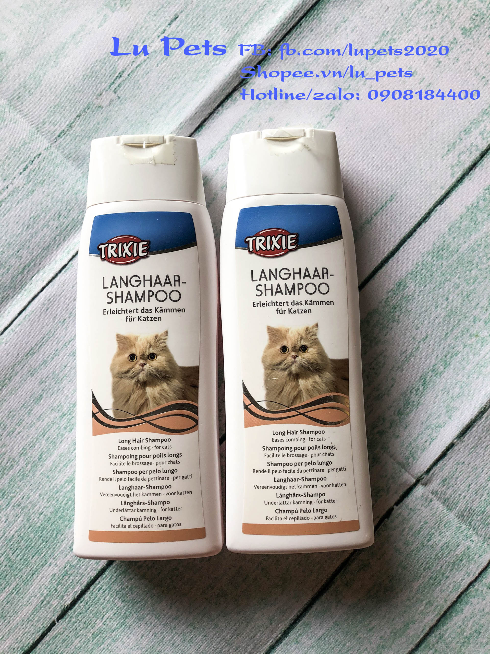 Sữa tắm Trixie cho mèo lông ngắn 250ml