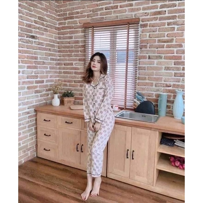 Sale bộ pijama kate thái cao cấp