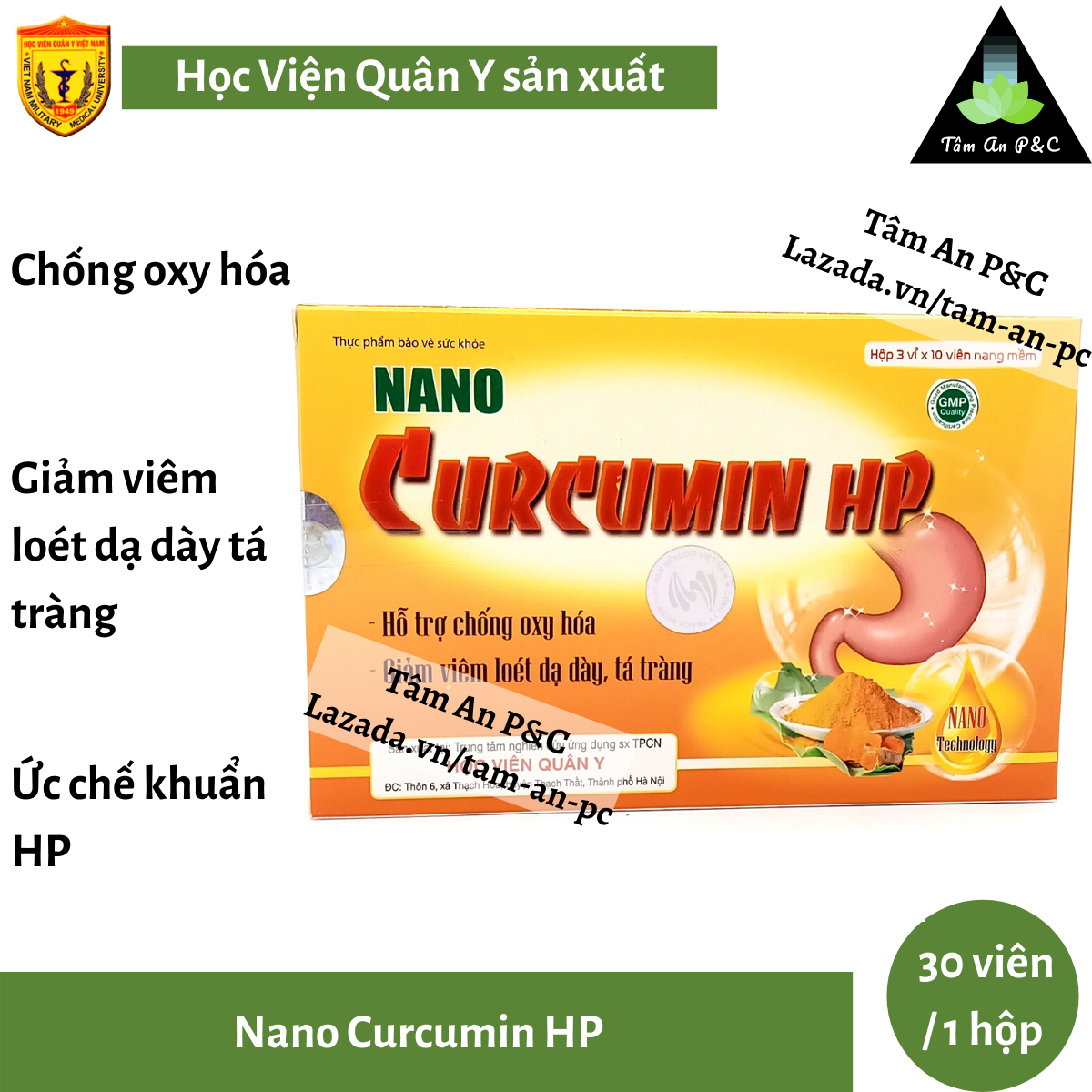 Ur-genuine Nano Curumin HP Military Institute for people with stomach lags