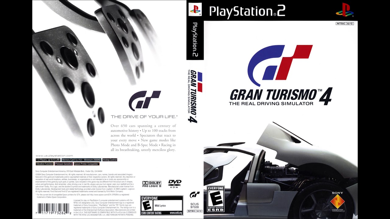 Game racing gran turismo 4 ps2